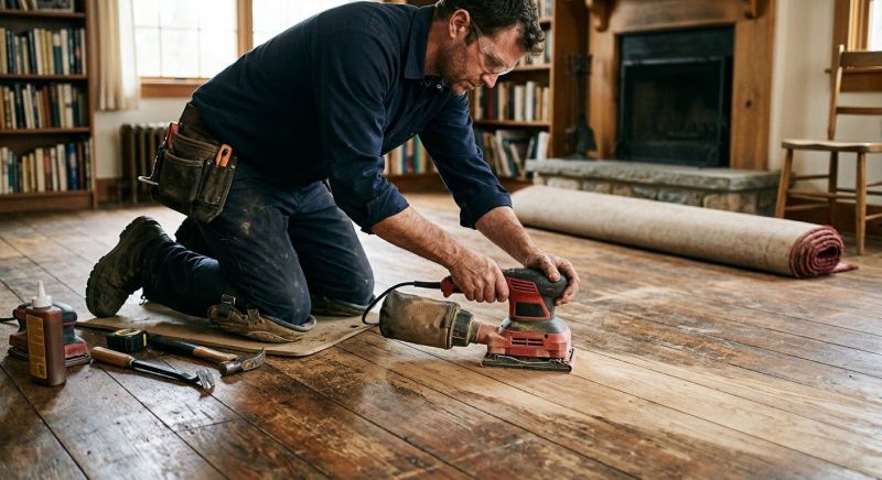 Wood Floor Service in Buda, TX
