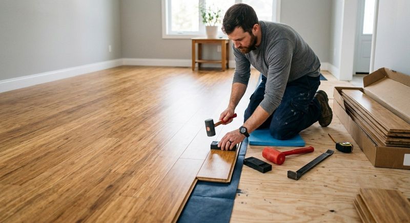 Bamboo Flooring Installation in Buda, TX
