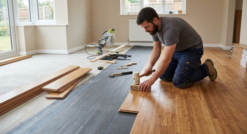 Bamboo Flooring Installation in Buda, TX