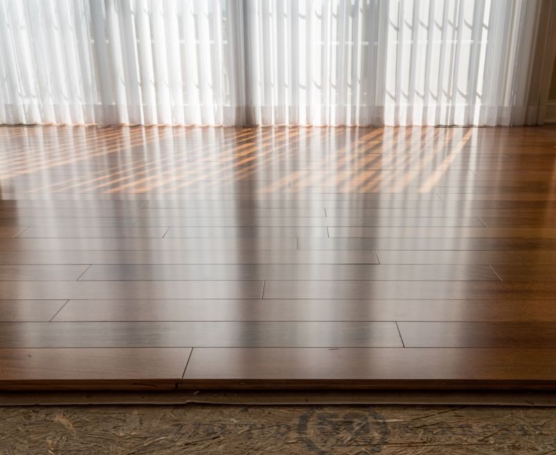 Cherry Floor Installation in Buda, TX