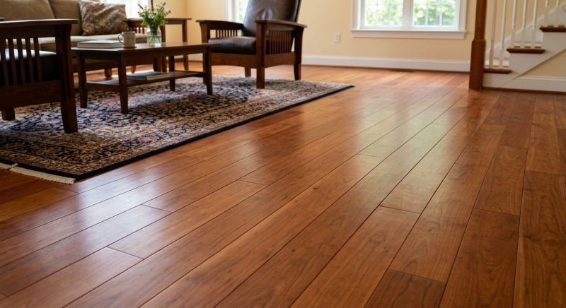 Cherry Floor Installation in Manchaca, TX