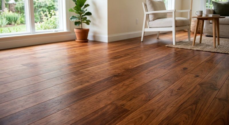 Cherry Floor Installation in Manchaca, TX