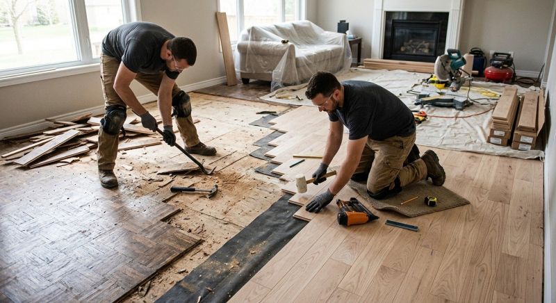 Hardwood Floor Installation in San Marcos, TX