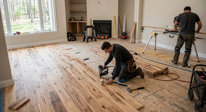 Hardwood Floor Renovation in Buda, TX