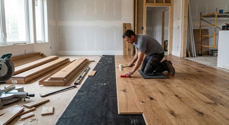 Hardwood Floor Renovation in Buda, TX