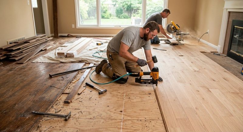 Hardwood Replacement in Kyle, TX