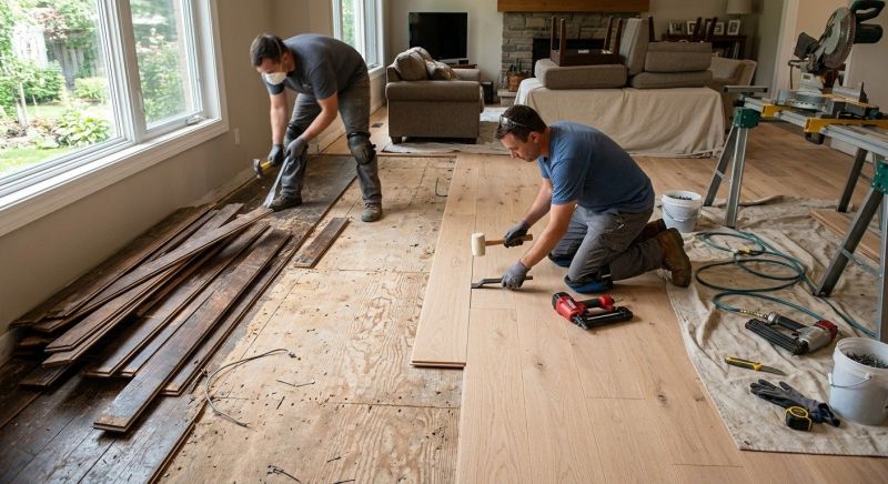 Hardwood Replacement in Buda, TX