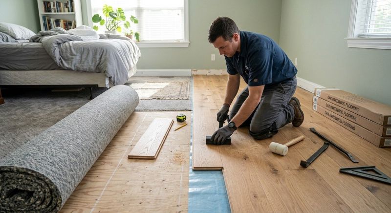 Hardwood Replacement in Lockhart, TX