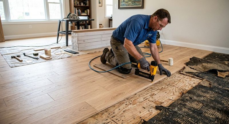 Hardwood Replacement in Manchaca, TX