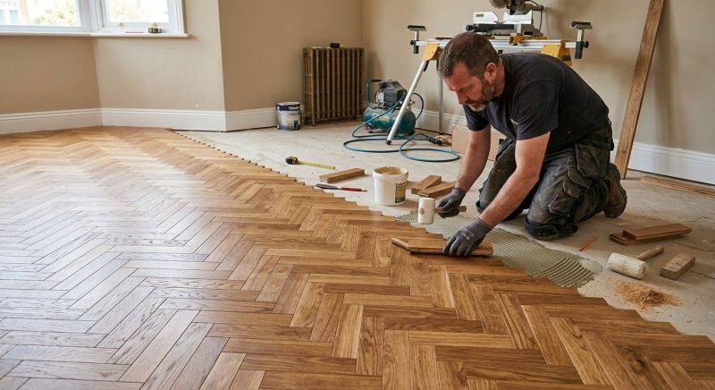 Parquet Flooring Installation in Buda, TX