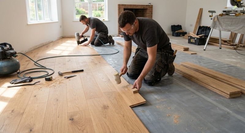Parquet Flooring Installation in Buda, TX