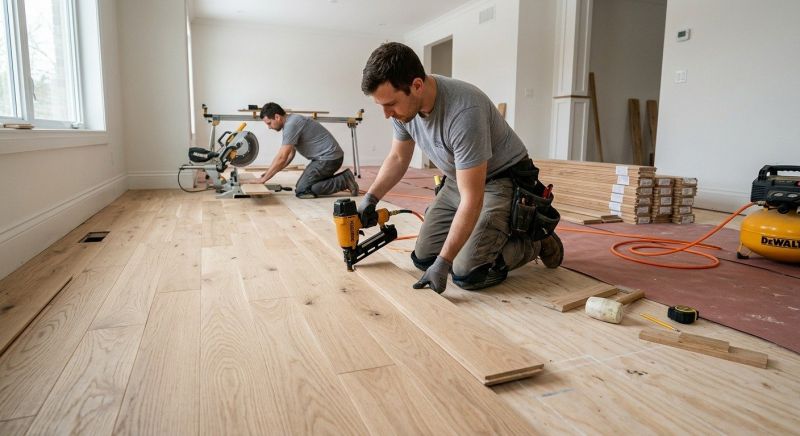 Wood Floor Replacement in Manor, TX