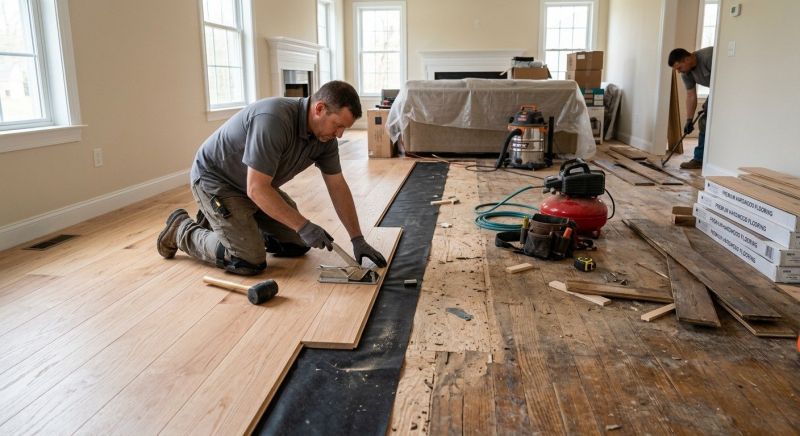 Wood Floor Replacement in San Marcos, TX