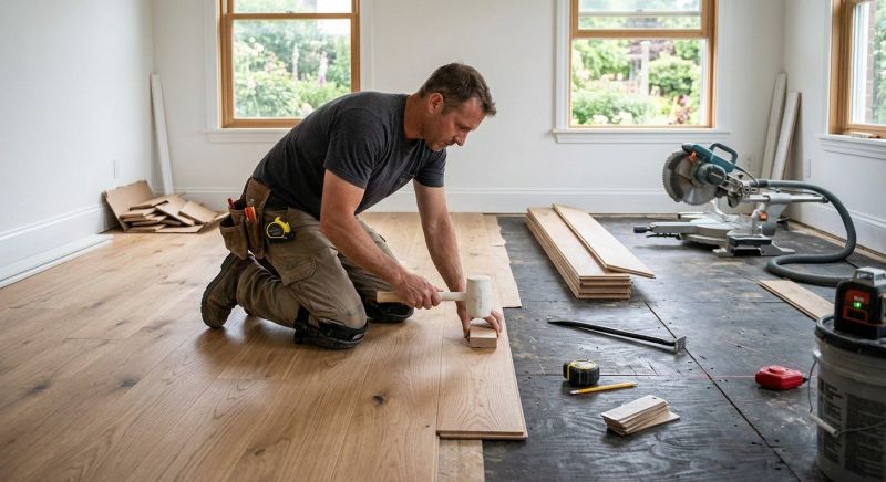 Wood Flooring Installation in Del Valle, TX