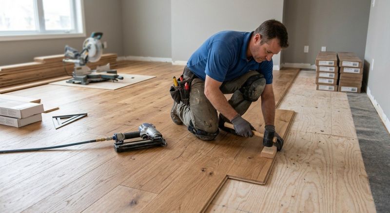 Wood Flooring Installation in Del Valle, TX