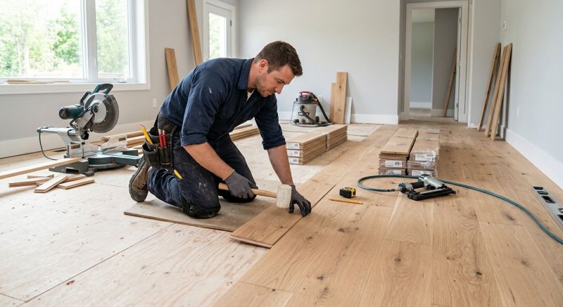Wood Flooring Installation in Manchaca, TX