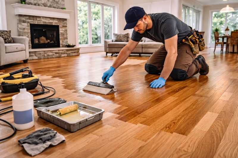 Cost of Wood Floor Service in Buda, TX