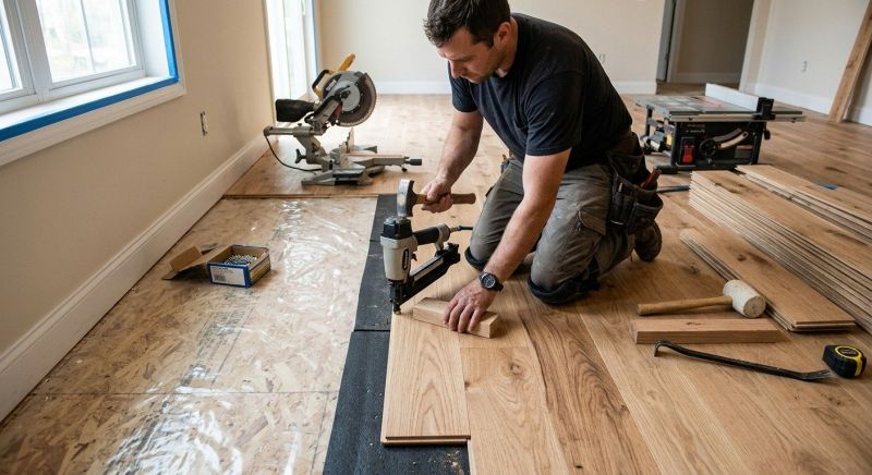 Hardwood Installation in San Marcos, TX
